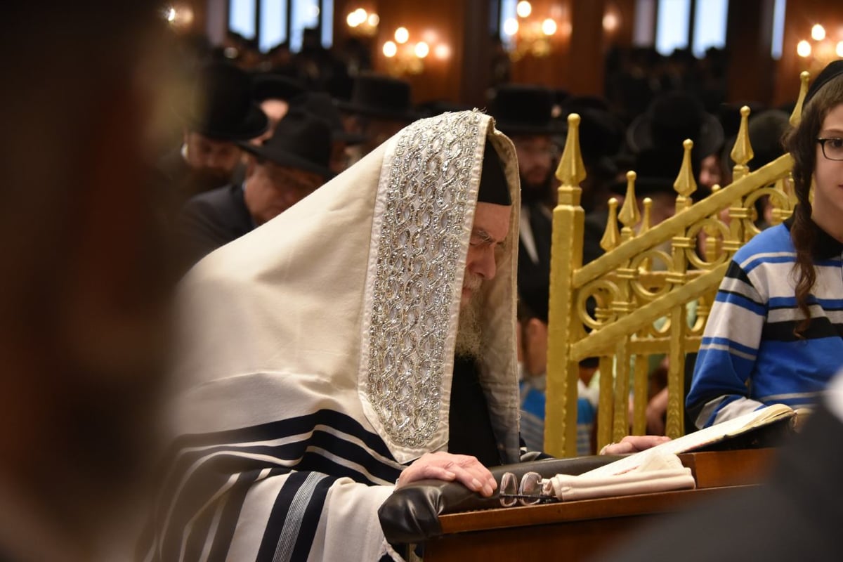 א' דסליחות בחצר הקודש בעלזא • תיעוד