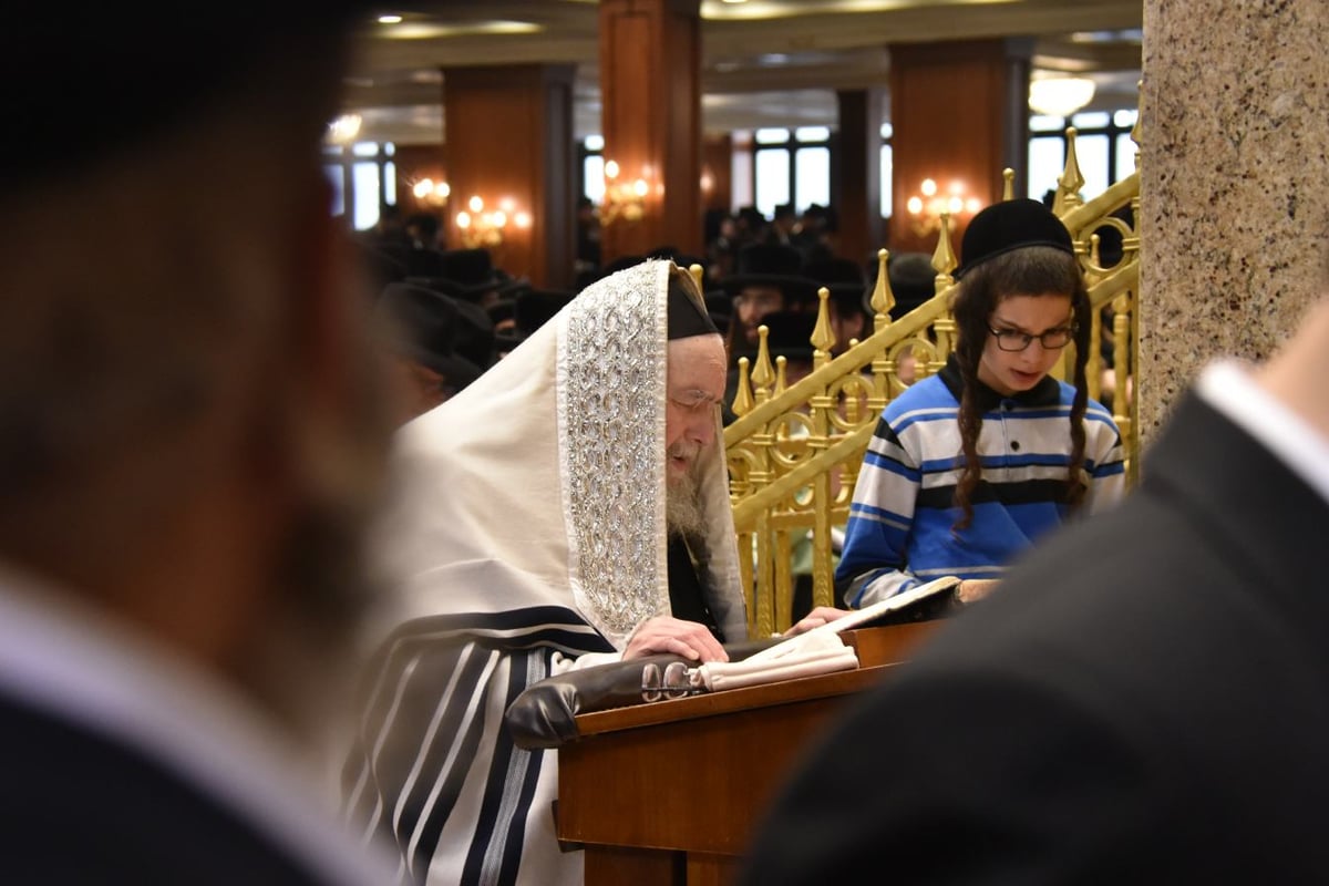 א' דסליחות בחצר הקודש בעלזא • תיעוד