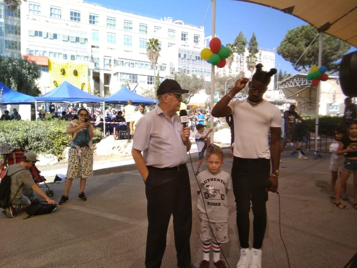 יום כיף לילדים בבית החולים שערי צדק