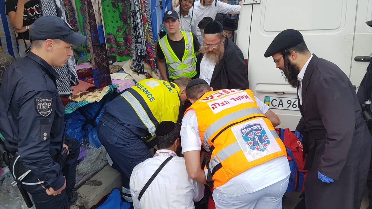 ילד כבן 10 נפצע קל בתאונת דרכים באומן