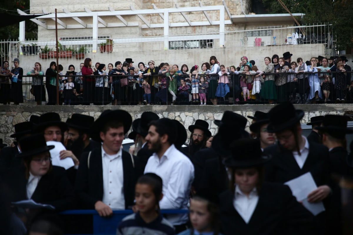 מעמד ה'תשליך' בנדבורנה ירושלים • תיעוד