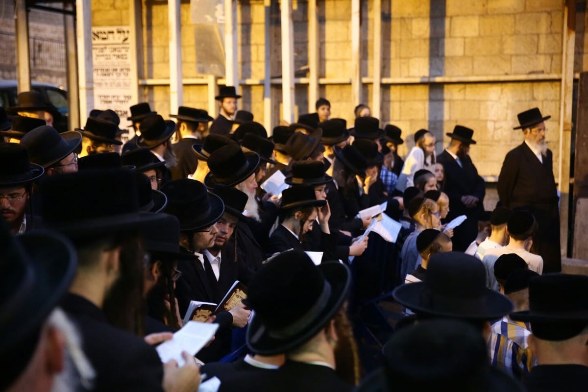 מעמד ה'תשליך' בנדבורנה ירושלים • תיעוד