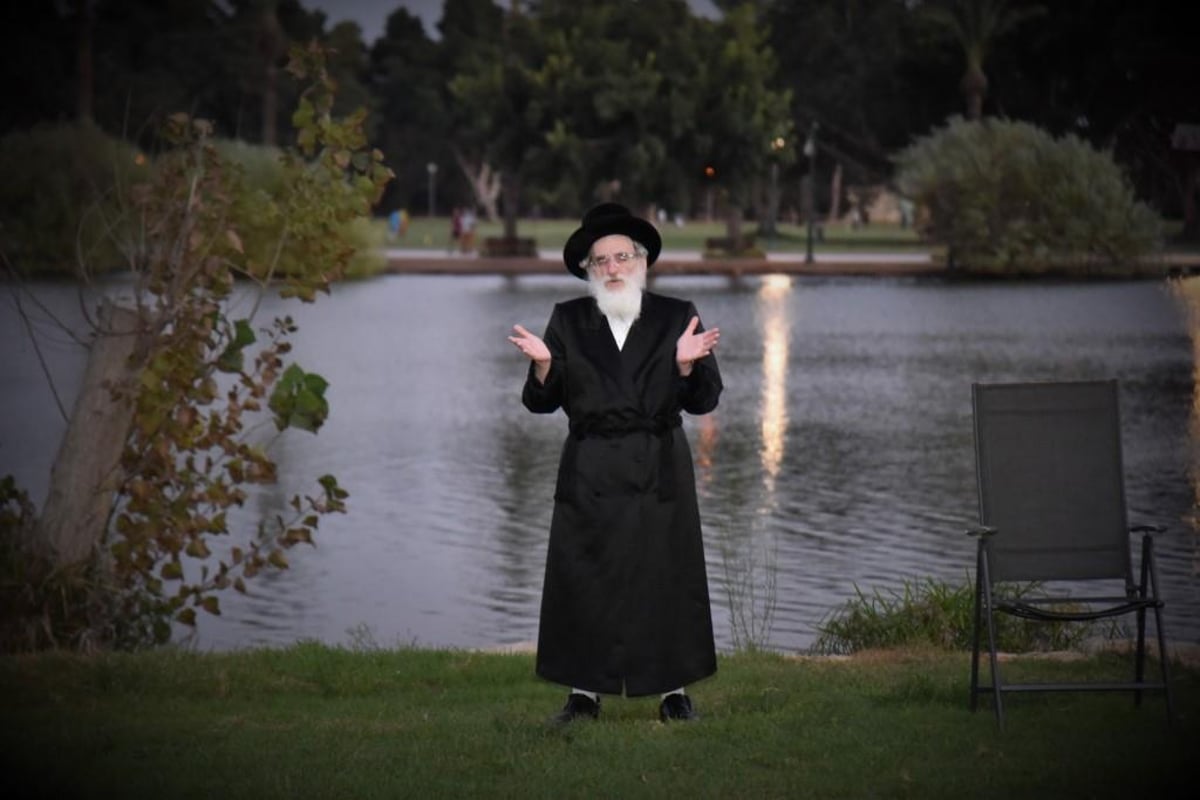 מ'התשליך' עד נעילת החג: יום כיפור ב'מרכז חסידי ויז'ניץ'