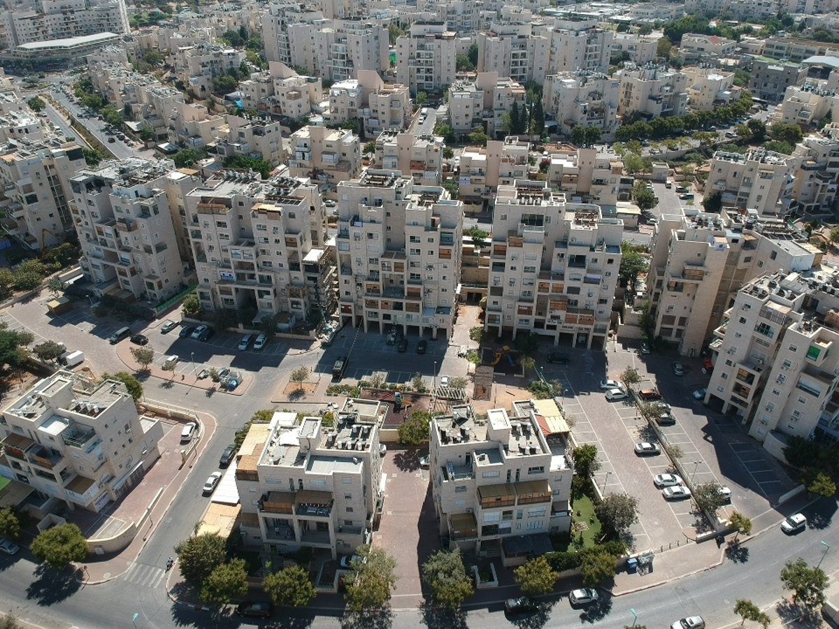 הרחפן תיעד: הסוכות של אלעד - מהאוויר