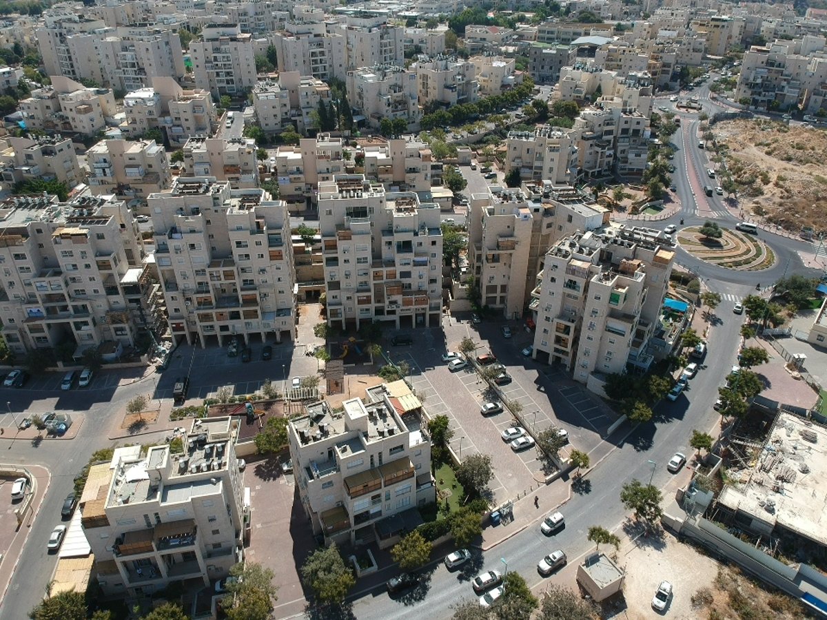 הרחפן תיעד: הסוכות של אלעד - מהאוויר