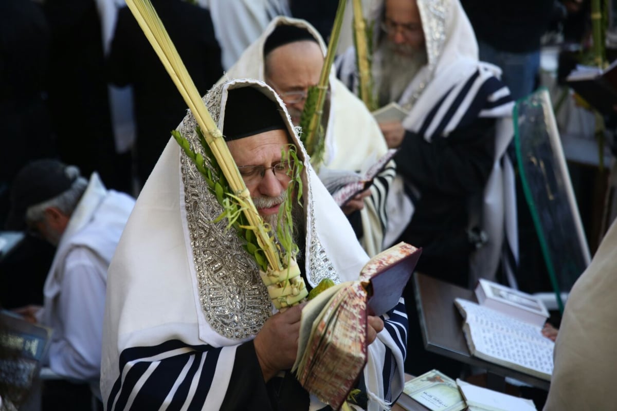 תיעוד: ברכת כהנים של שחרית - בכותל המערבי. צפו