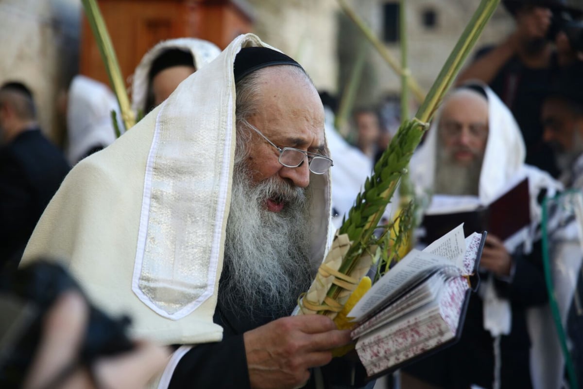 תיעוד: ברכת כהנים של שחרית - בכותל המערבי. צפו