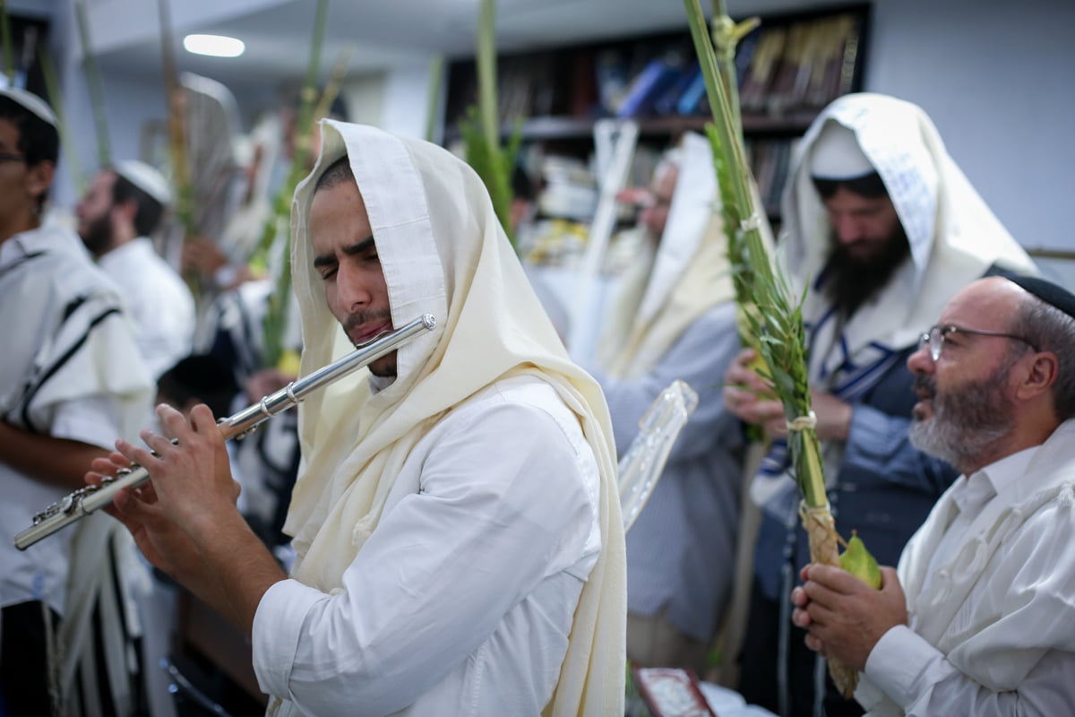 צפת: תפילה חגיגית בבית הכנסת "אבוהב" • צפו