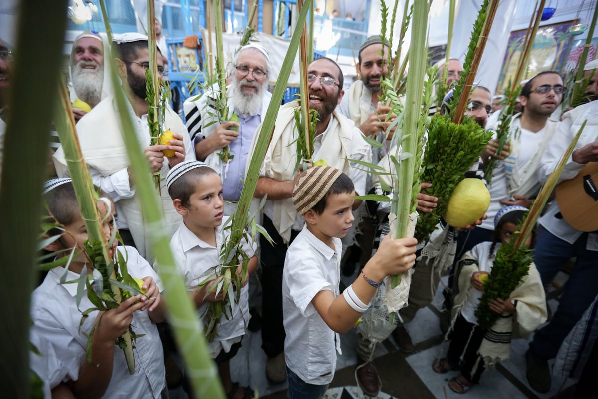 צפת: תפילה חגיגית בבית הכנסת "אבוהב" • צפו