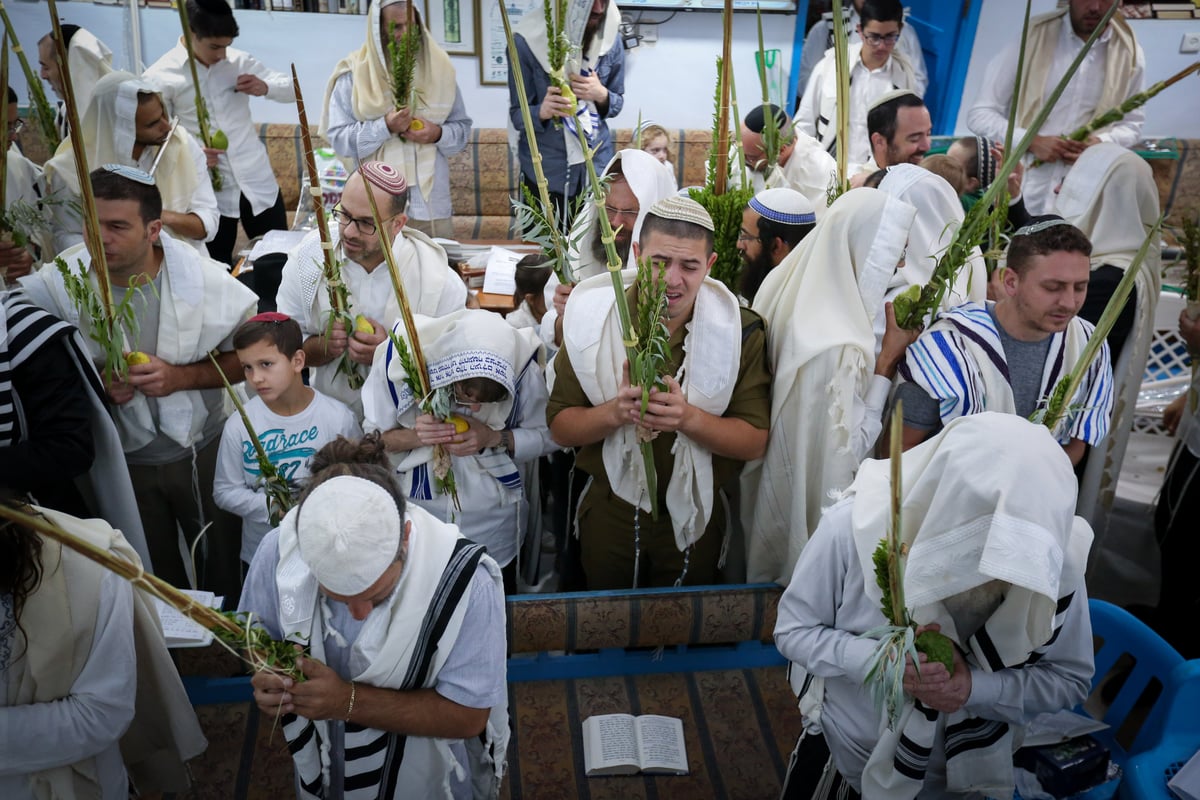 צפת: תפילה חגיגית בבית הכנסת "אבוהב" • צפו