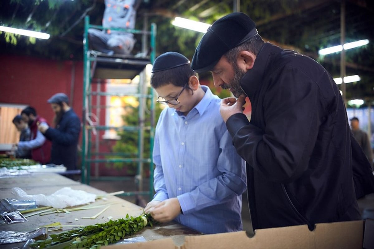 כך נראה חג הסוכות במוסקבה. גלריה