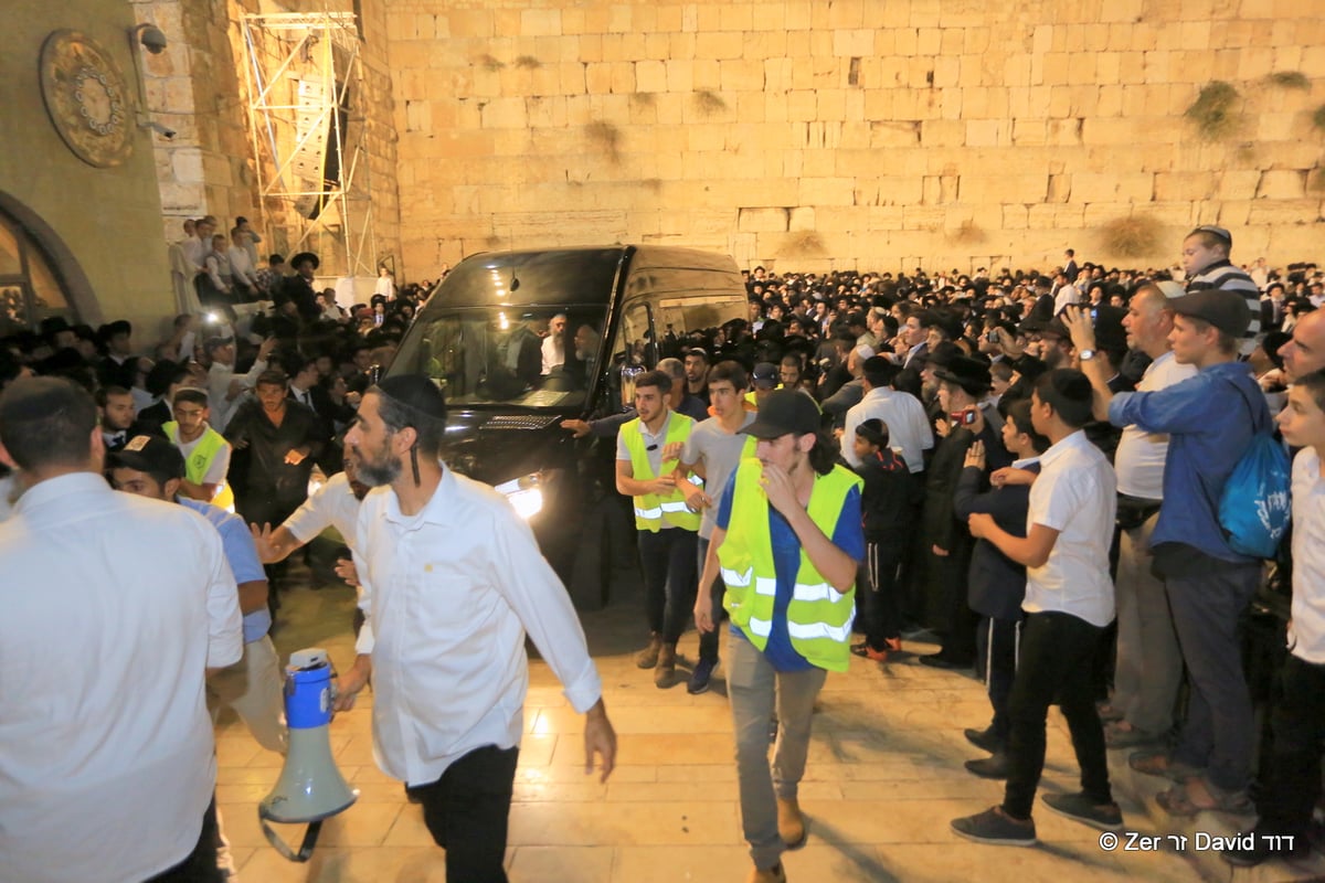 ה'עלייה לרגל' של הגר"ח קנייבסקי • תיעוד ענק