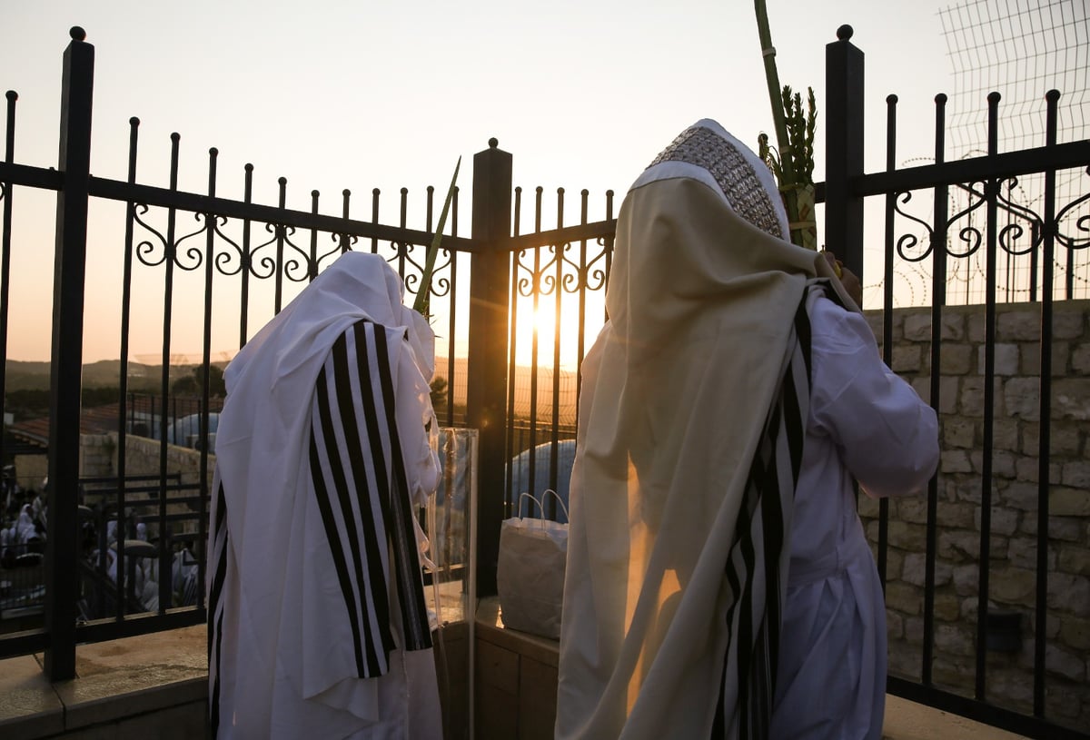 צפו בתיעוד: הושענא רבה במירון ובצפת