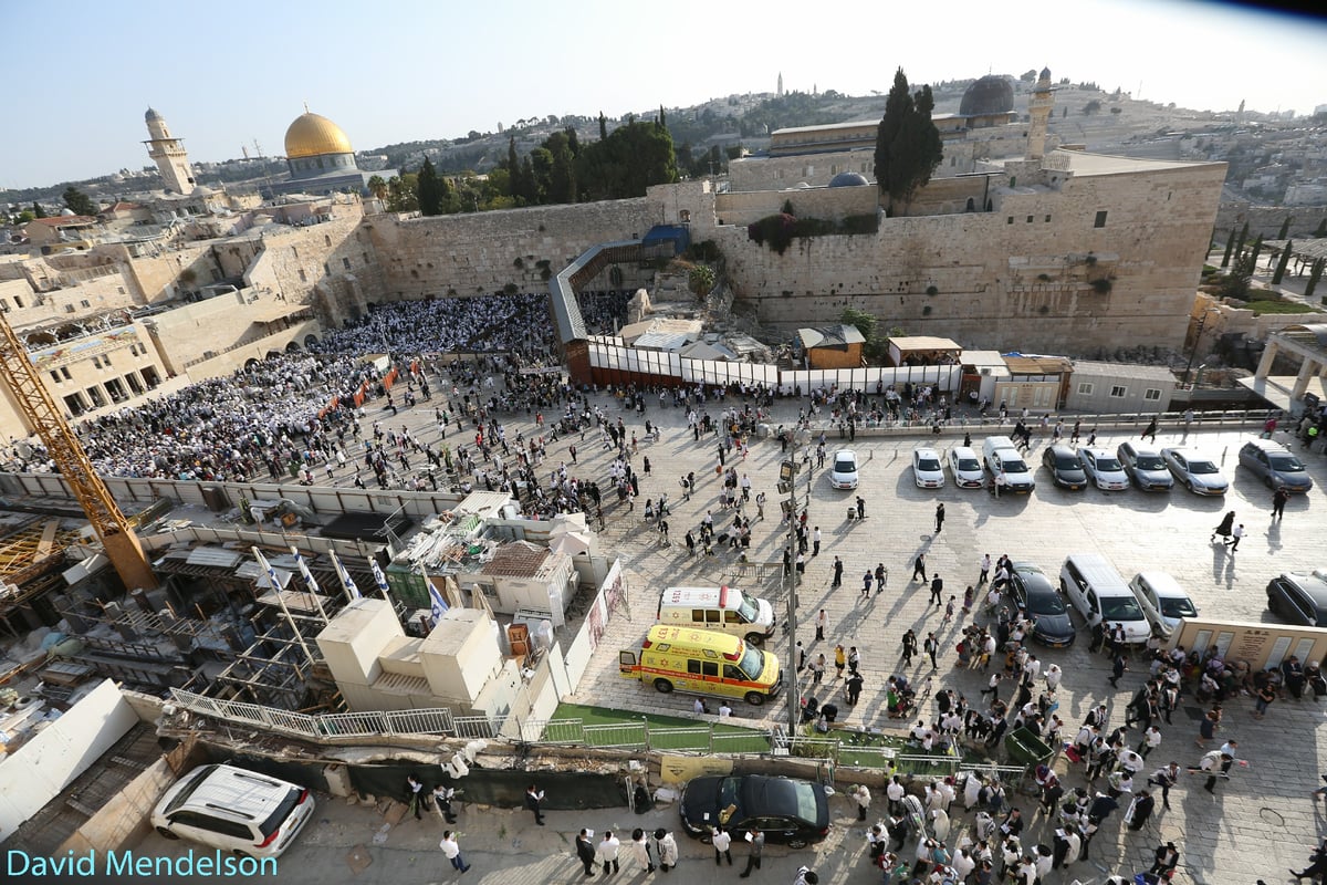 הושענא רבה: 'השיליצים' באש התורה. תיעוד