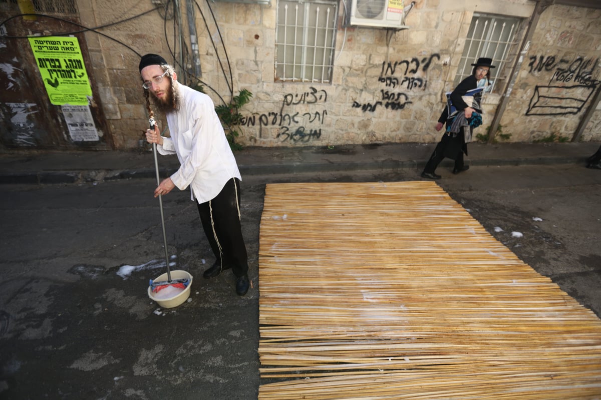 ניקוי הסכך