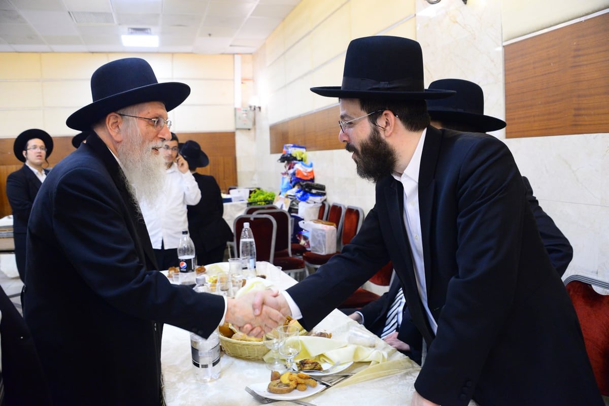 תיעוד ענק: שמחת בר המצווה לנין שר התורה