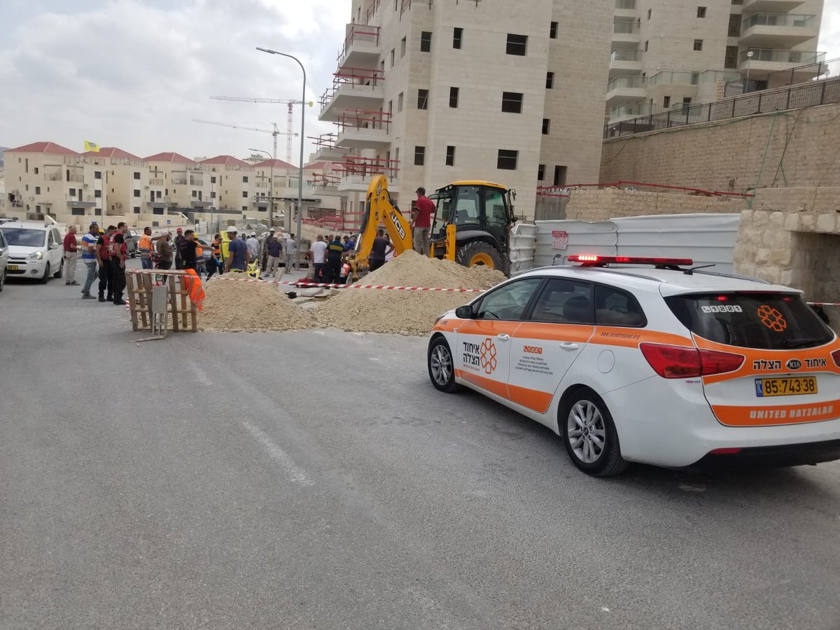 בית שמש: פועל נפגע מסלע בראשו ונהרג