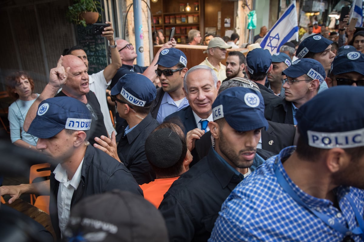 סיירו בשוק: נתניהו הפגין את תמיכתו באלקין