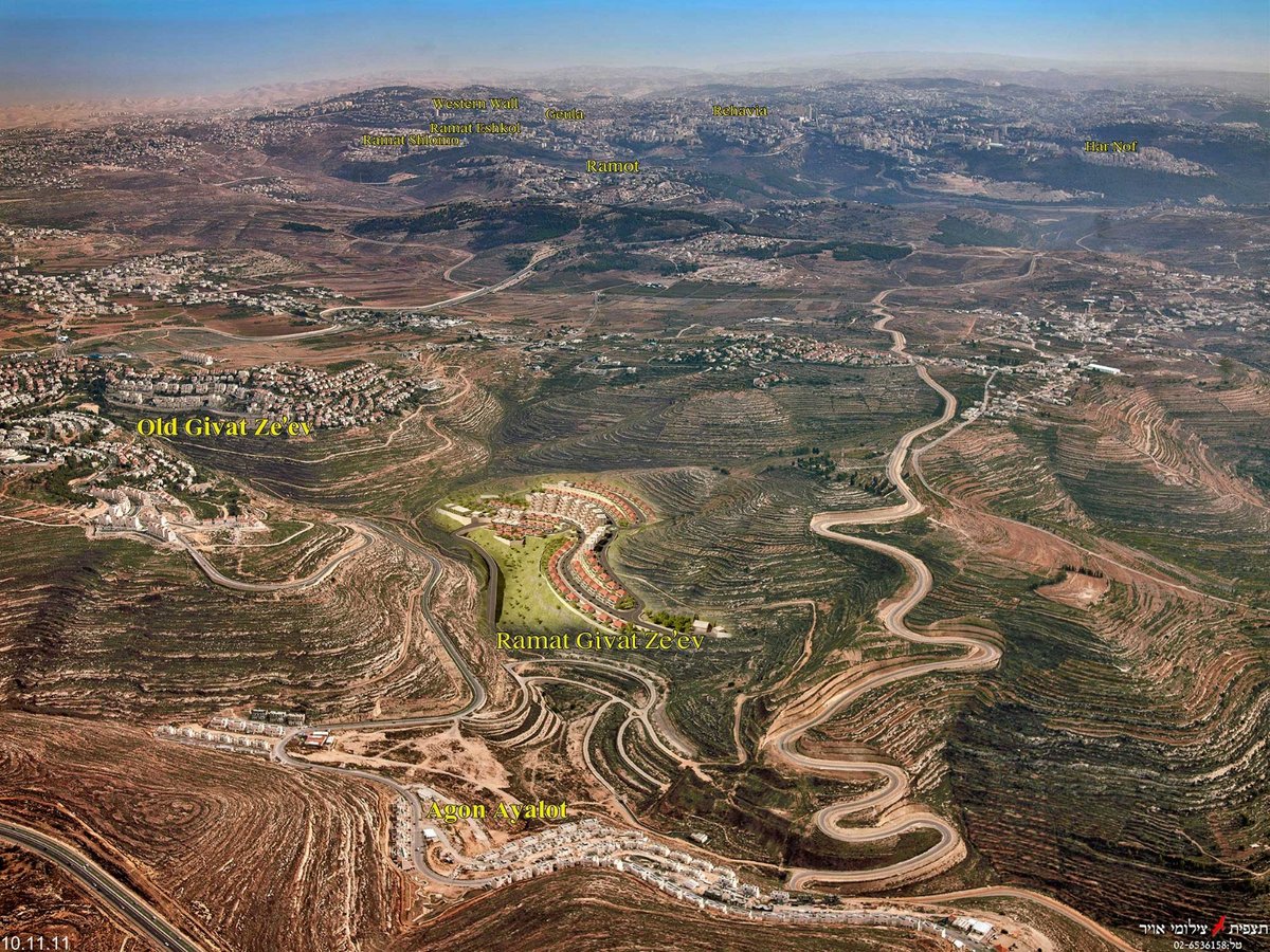 הקרבה לירושלים מחד, והנופים המשכרים מאידך