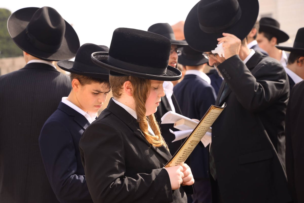 תיעוד: המונים בציונו של מרן הגרא"מ שך זצוק"ל