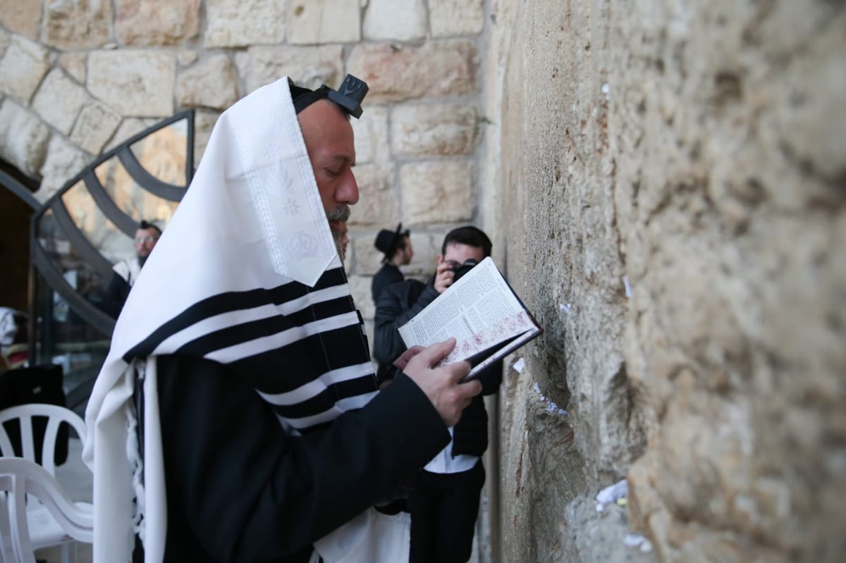 "מי שברך": יוסי דייטש וישראל פרוש התפללו בכותל המערבי. צפו