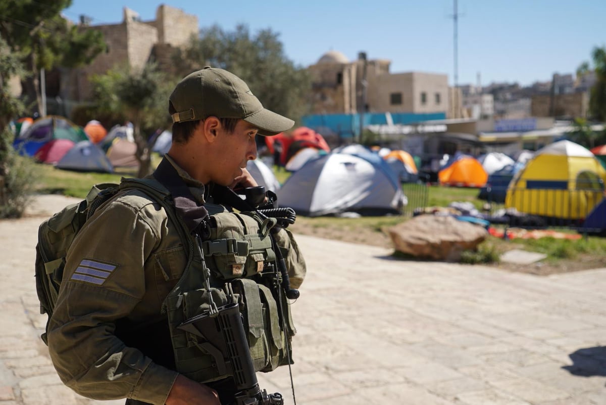 תיעוד: עשרות אלפים בשבת 'חיי שרה' בחברון