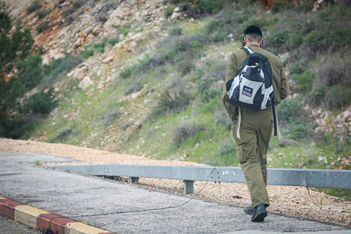 חייל חרדי. למצולם אין קשר לכתבה