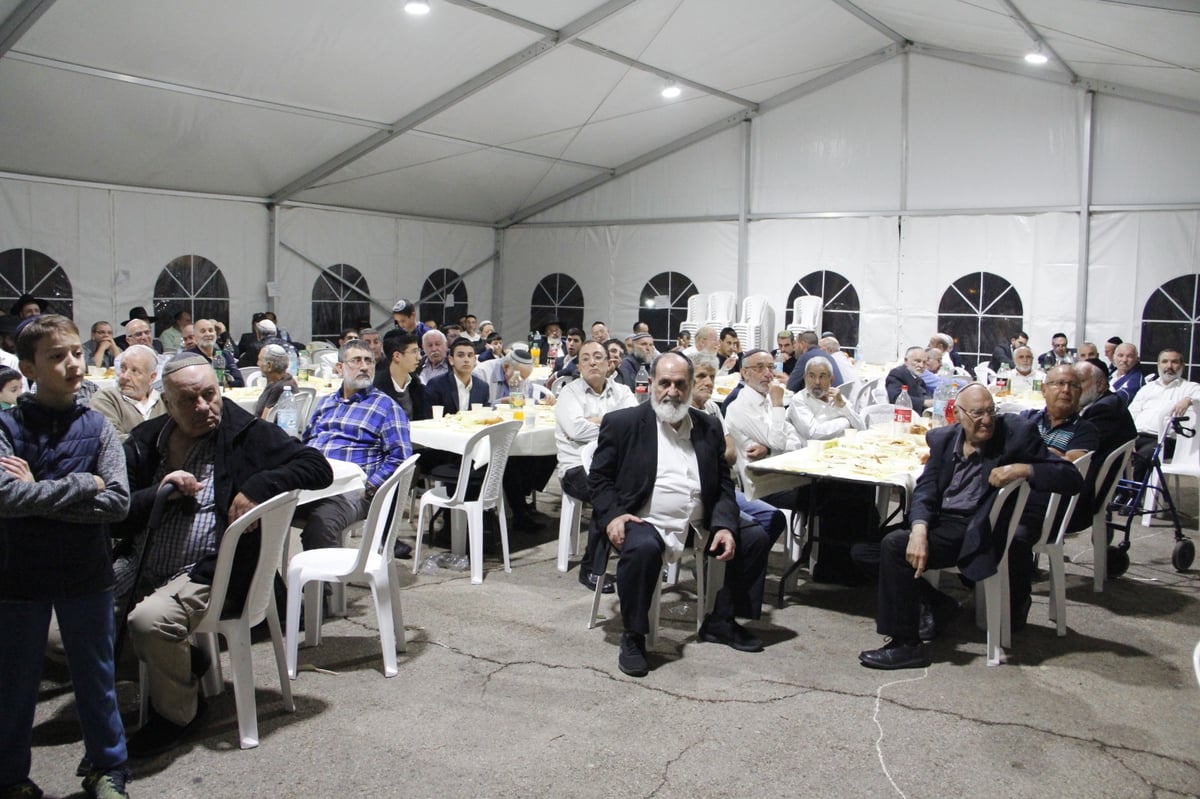 עצרת במלאות השבעה לפטירת השר דוד אזולאי