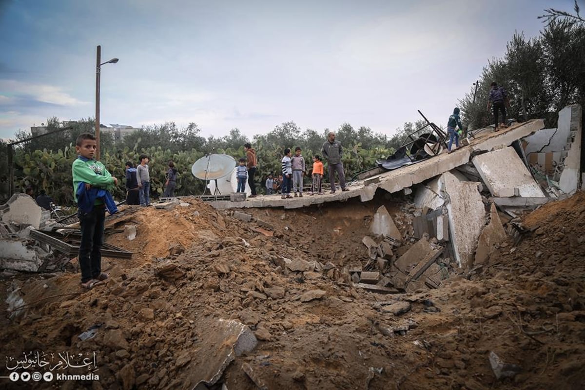 הרכב ששימש את כוח צה"ל - הושמד מהאוויר