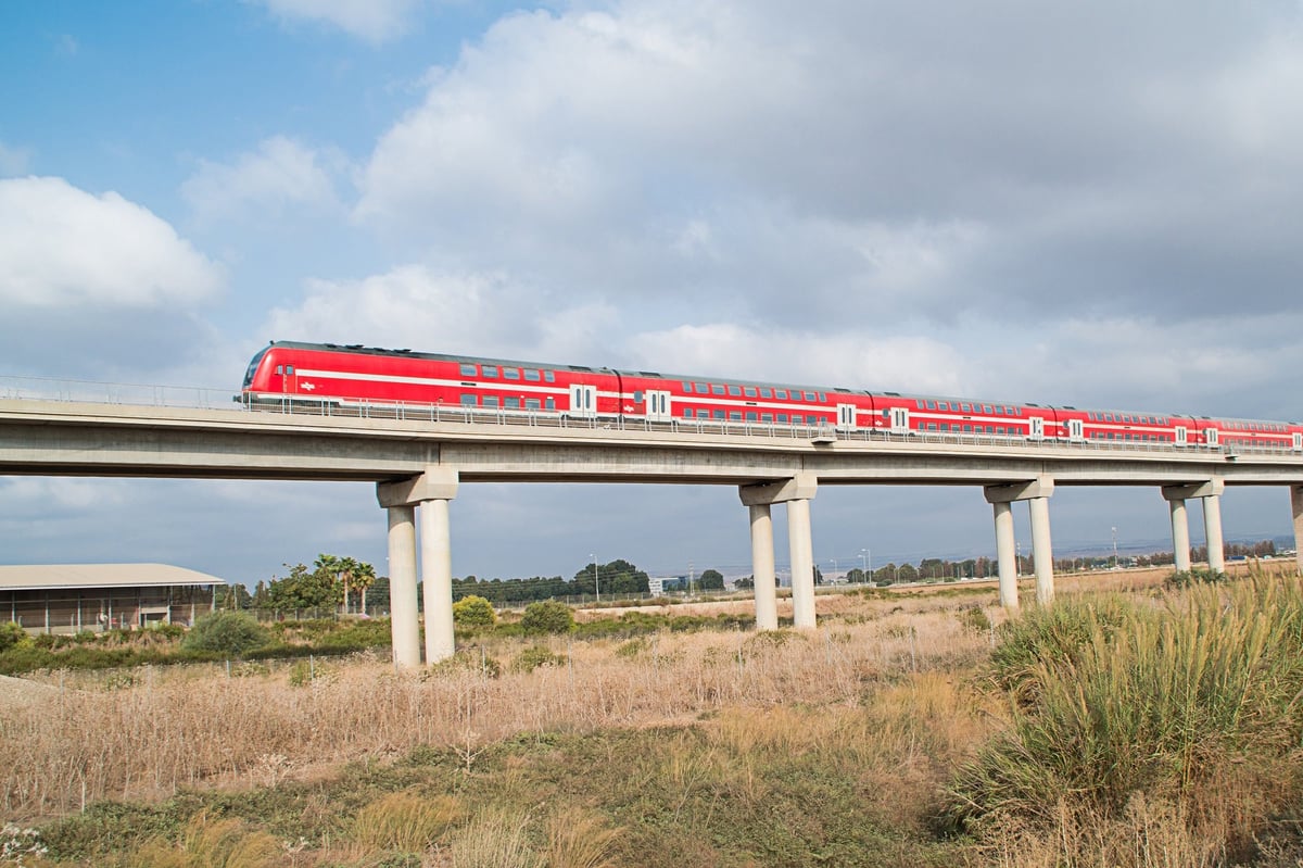 רכבת ישראל מרחיבה תדירות בצפון ובדרום