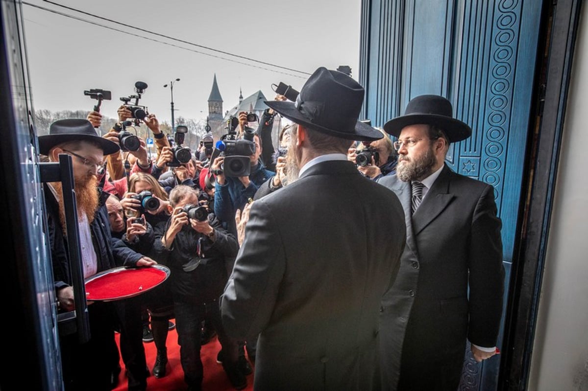 רוסיה: בית הכנסת הגדול בקלינינגרד נבנה מחדש