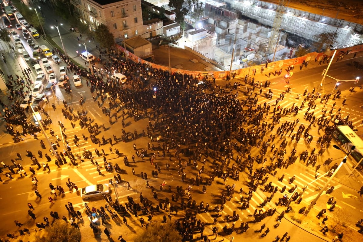 30 עצורים בהפגנה הסוערת של "הפלג" בכניסה לירושלים