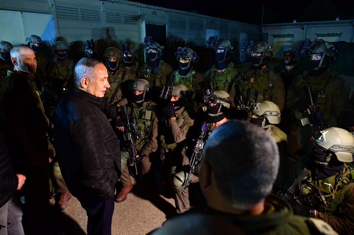 נתניהו ביקר בתרגיל עוצבת הקומנדו: "אתם המכבים"