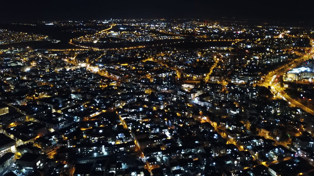 תיעוד מרהיב: מאה שערים וירושלים מהאוויר