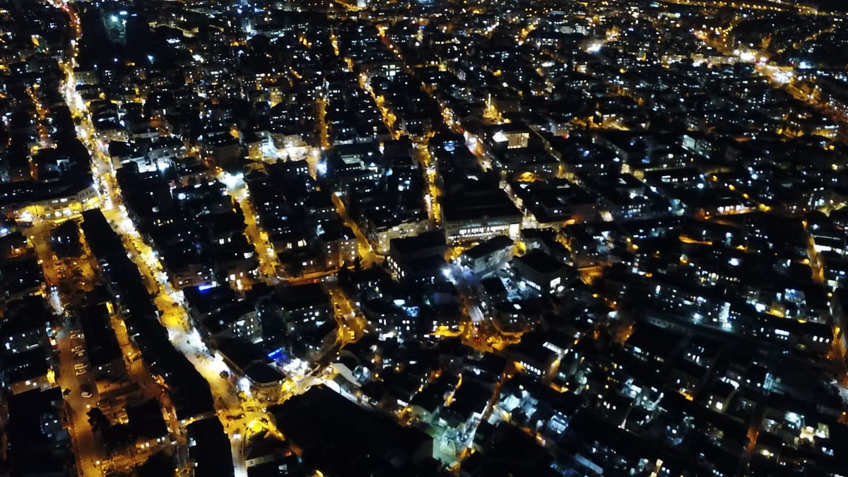 תיעוד מרהיב: מאה שערים וירושלים מהאוויר