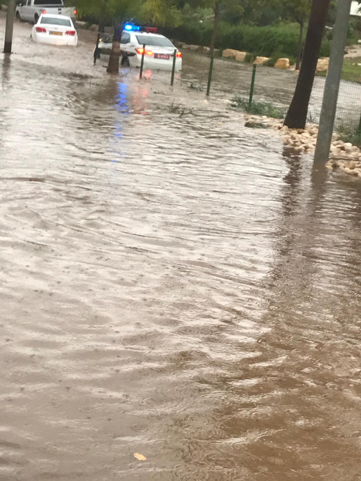 הצפות בראשון לציון, קרדיט: חדר מצב ארצי