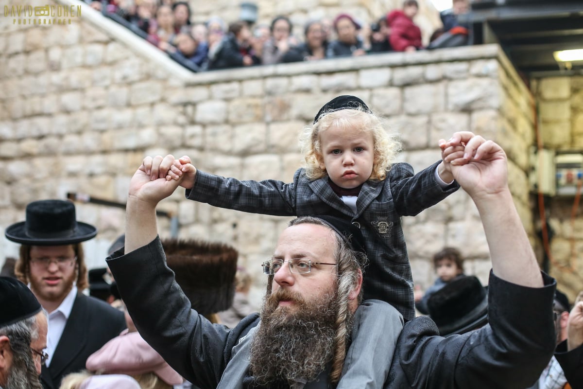 חגיגת 'זאת חנוכה' בציון הרשב"י במירון. צפו