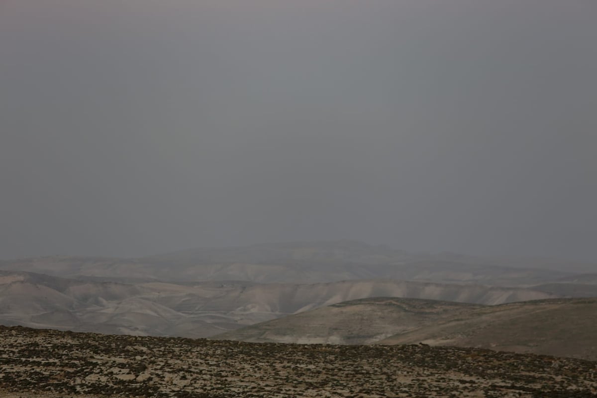 תיעוד מרהיב של הרי מדבר יהודה וים המלח