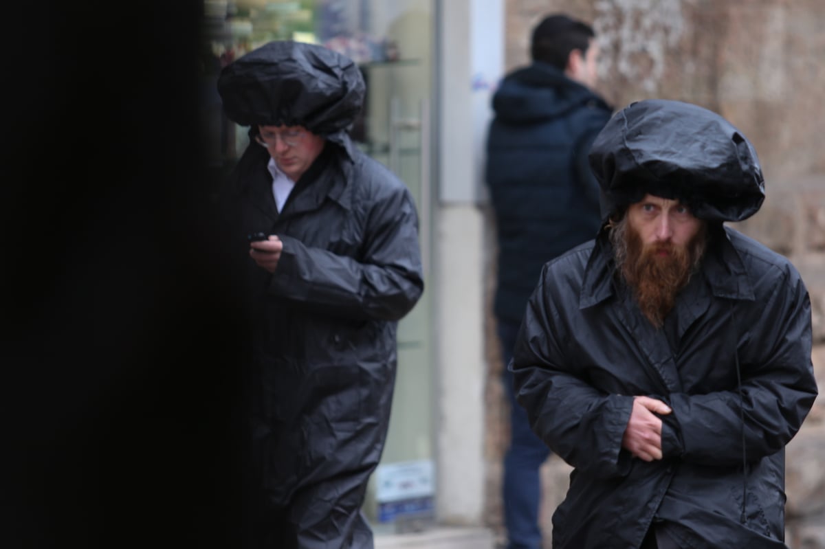 החורף והגשם בעדשת המצלמה של חיים גולדברג