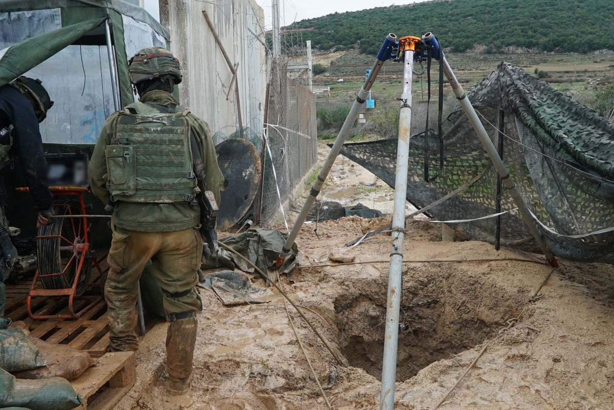 לראשונה: צה"ל פוצץ מנהרה של חיזבאללה