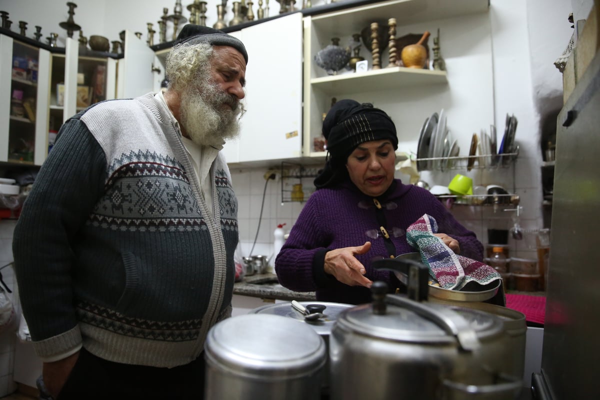 האוכל הטעים של בני הזוג התימנים מהשוק