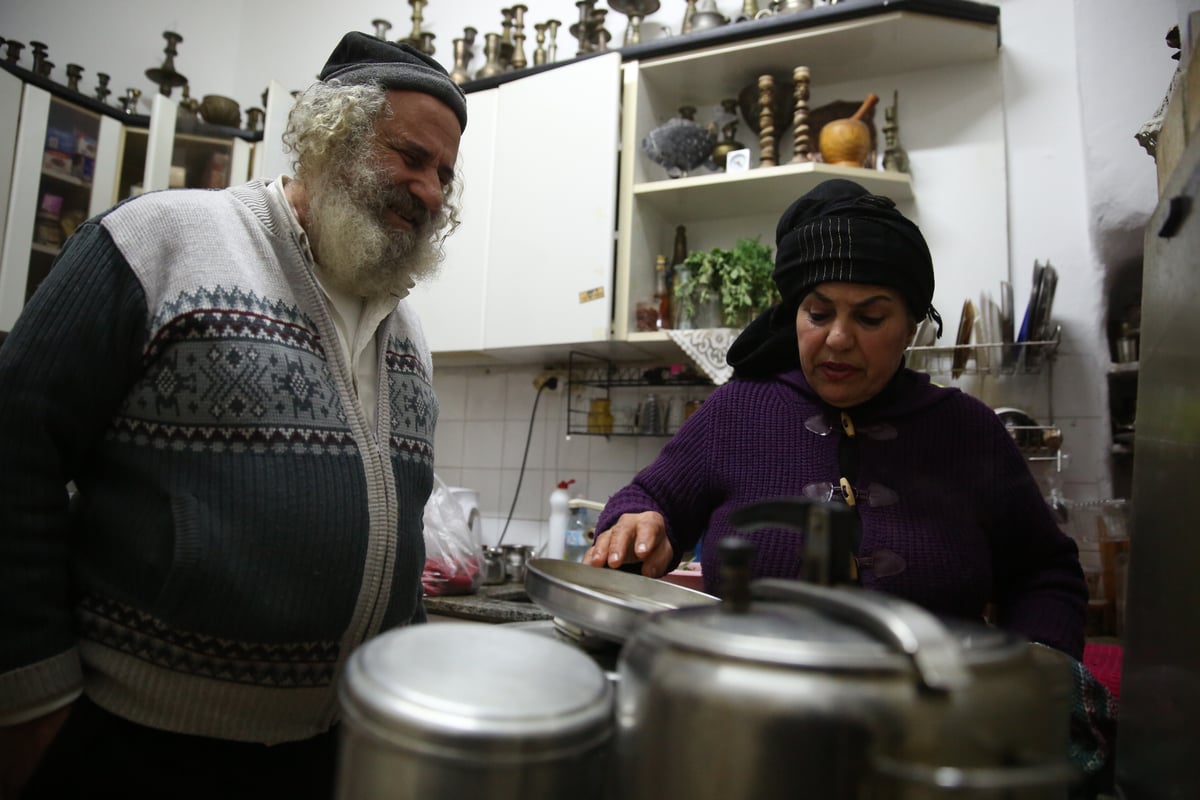 האוכל הטעים של בני הזוג התימנים מהשוק