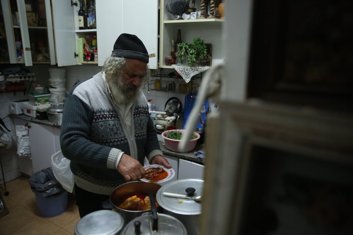 האוכל הטעים של בני הזוג התימנים מהשוק