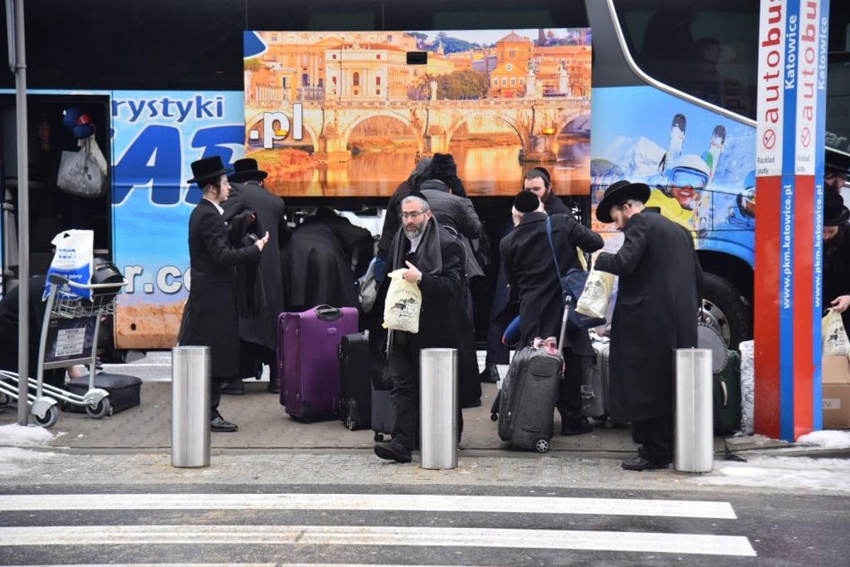 מסע הקודש של חסידי ספינקא לפולין • צפו