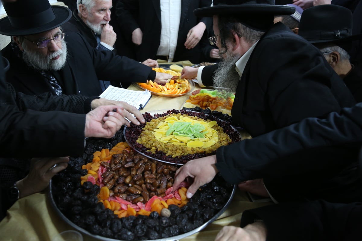 כך ציינו ט"ו בשבט בציון הרשב"י במירון. צפו