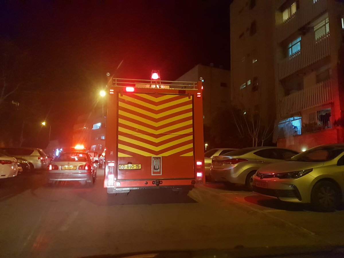 הר נוף: לוחמי האש פינו בנין מגורים מדייריו, בגלל דליפת גז