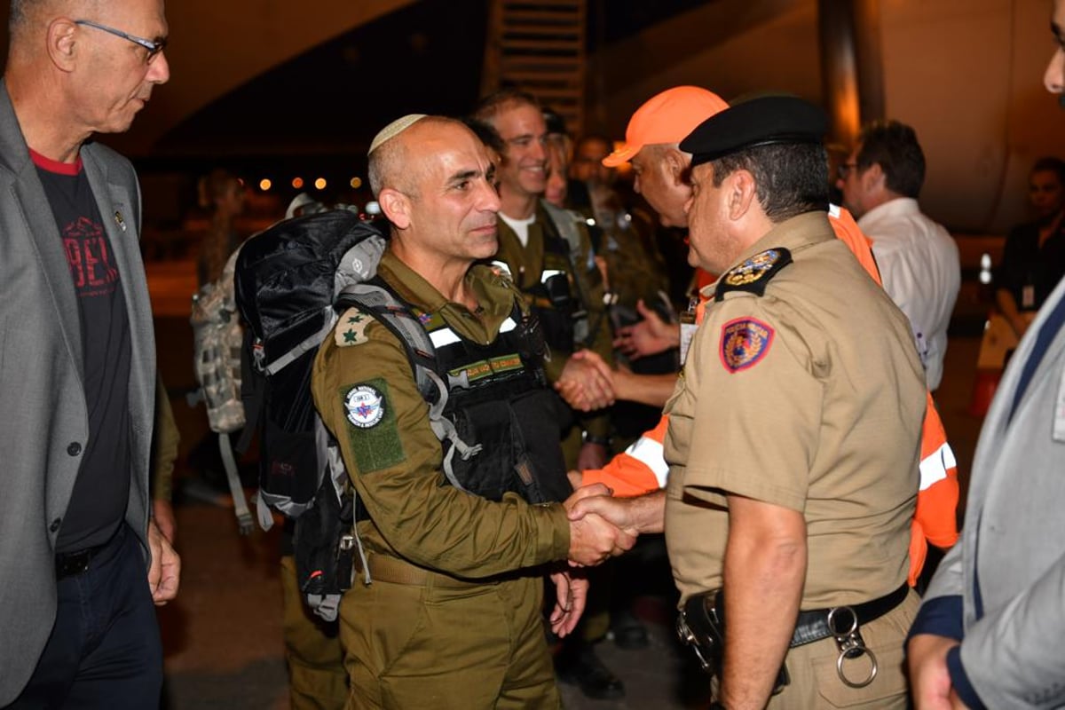 צפו: משלחת צה"ל לאזור האסון - נחתה בברזיל