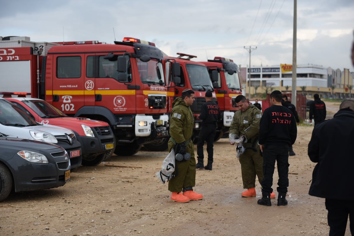 כך תורגלה דליפת חומר מסוכן מהרכבת. צפו