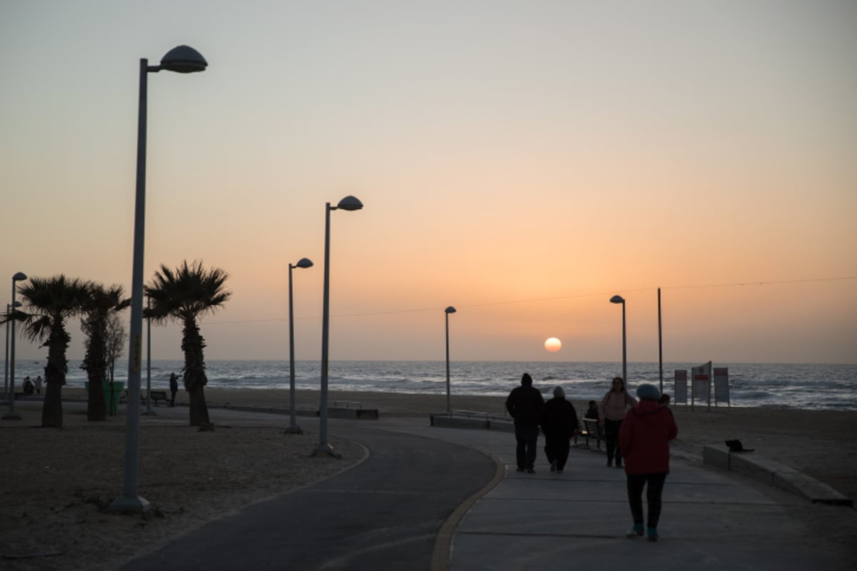 ים חורפי בחופי אשדוד ושפך לכיש • גלריה