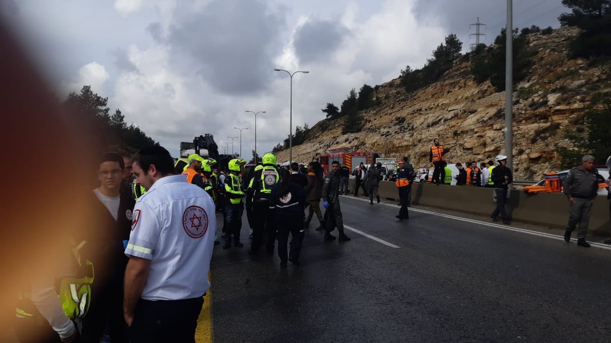 זירת התאונה